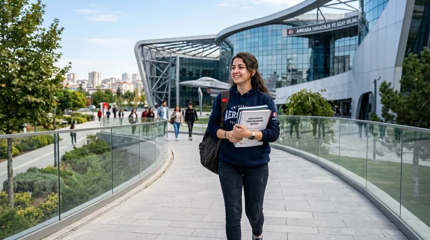 Türk Hava Kurumu Üniversitesi Türkkuşu yerleşkesi çevresinde öğrenci yurtları